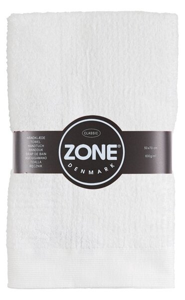 Biely uterák Zone Classic, 50 x 70 cm