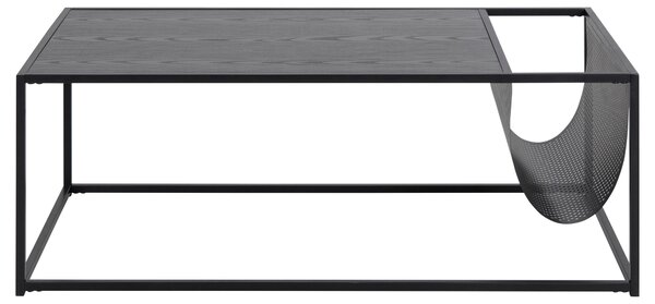 KONFERENČNÝ STOLÍK, čierna, kompozitné drevo, 110/60/40 cm - Stolíky do obývačky, Online Only