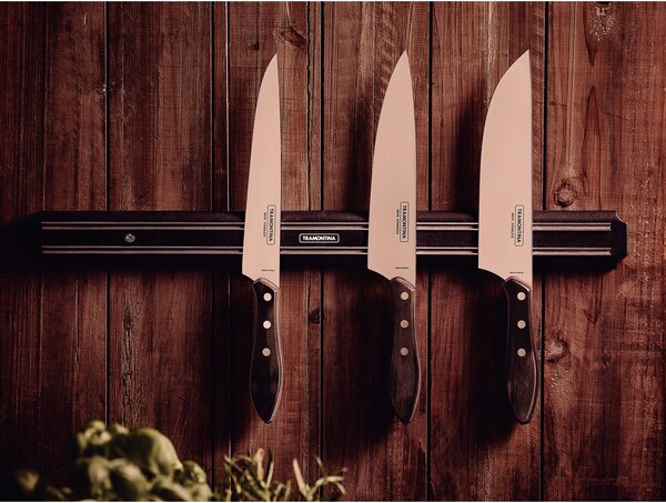 Nôž na mäso Tramontina Churrasco Polywood 20cm - hnedý
