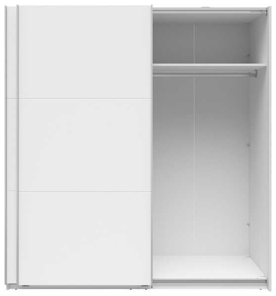 ŠAT. SKRIŇA S POSUV. DVERAMI, biela, 200/216/64 cm Boxxx - Skrine, Online Only