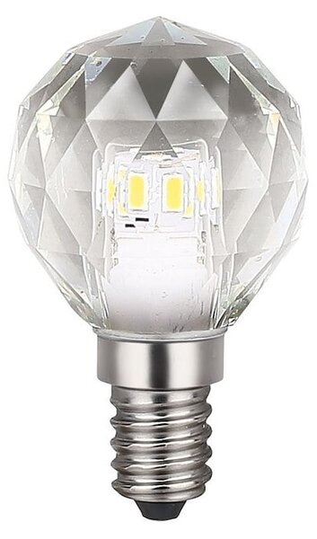 Dekoračná LED žiarovka E14 neutrálna 4000k 3w 330 lm crystal