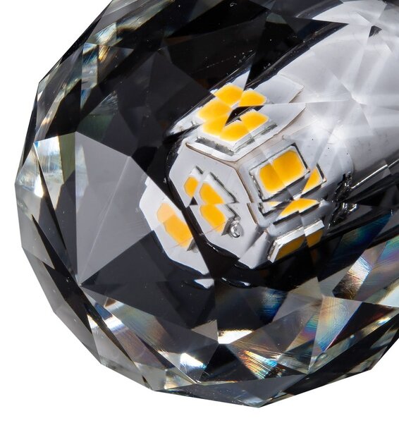 Dekoračná LED žiarovka E14 neutrálna 4000k 3w 330 lm crystal