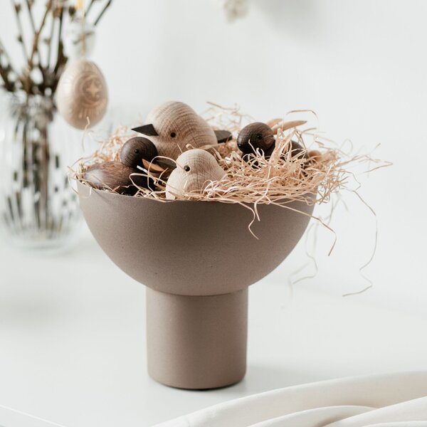 Drevený vtáčik Baby Sparrow Natural Oak