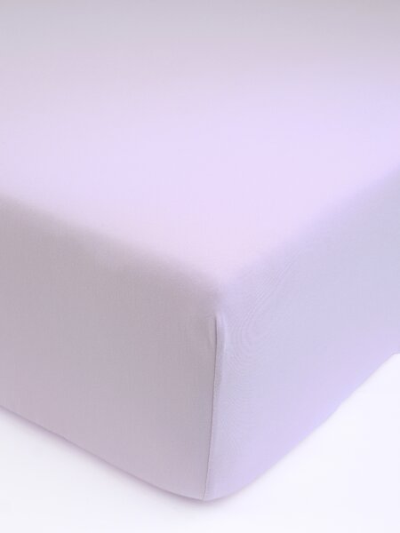 Jersey plachta s elastanom Deluxe 90 × 200 cm – lila