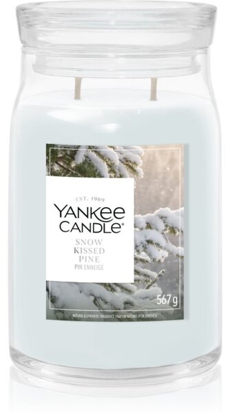 Yankee Candle Snow Kissed Pine vonná sviečka 567 g