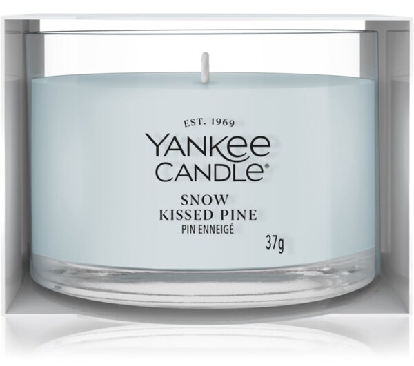 Yankee Candle Snow Kissed Pine votívna sviečka 37 g