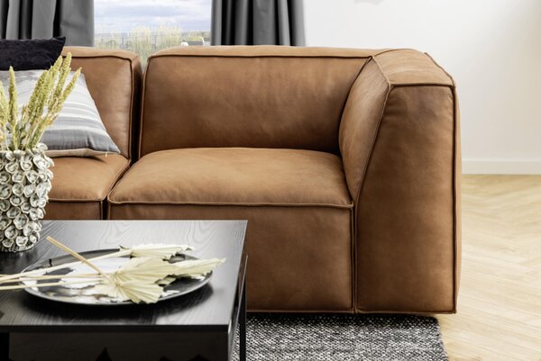 KONFERENČNÝ STOLÍK, čierna, farba jaseňa, kov, kompozitné drevo, 80/80/40 cm MID.YOU - Stolíky do obývačky, Online Only