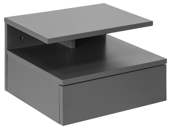 NOČNÝ STOLÍK, sivá, 35/22,5/32 cm - Online Only spálne, Online Only
