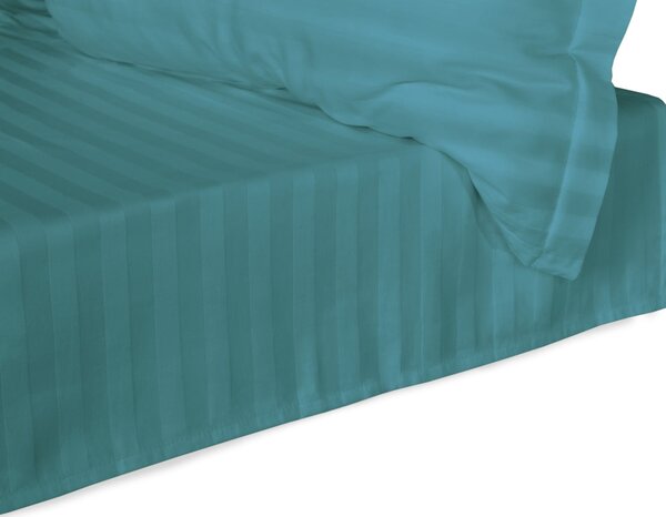 BAMBUSOVÉ PRESTIERADLO STRIPE 160X240 CM TYRKYSOVÉ