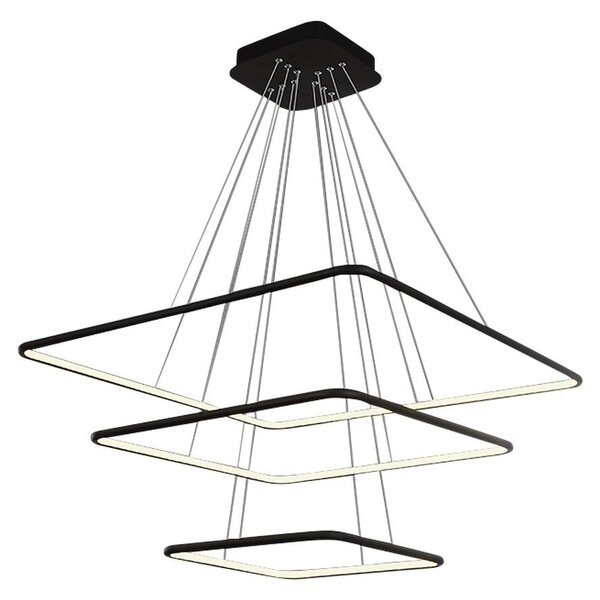 Závesné LED svietidlo Nix, 3x LED 117w, 3000k, b