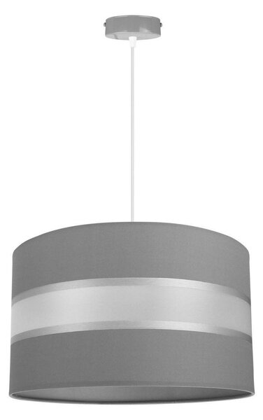 Závesné svietidlo Elegance, 1x textilné tienidlo (výber z 5 farieb), (výber z 3 farieb konštrukcie), (fi 35cm)