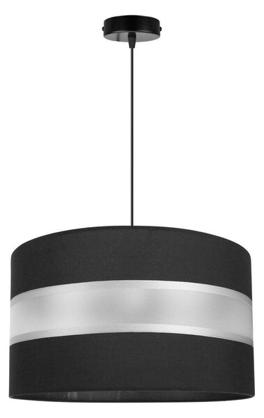 Závesné svietidlo Elegance, 1x textilné tienidlo (výber z 5 farieb), (výber z 3 farieb konštrukcie), (fi 35cm)