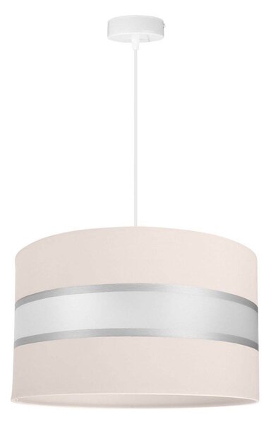 Závesné svietidlo Elegance, 1x textilné tienidlo (výber z 5 farieb), (výber z 3 farieb konštrukcie), (fi 35cm)