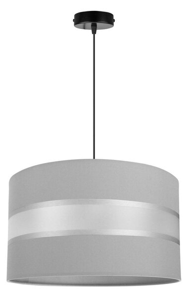 Závesné svietidlo Elegance, 1x textilné tienidlo (výber z 5 farieb), (výber z 3 farieb konštrukcie), (fi 35cm)