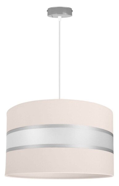 Závesné svietidlo Elegance, 1x textilné tienidlo (výber z 5 farieb), (výber z 3 farieb konštrukcie), (fi 35cm)