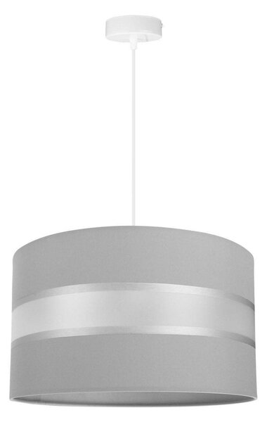 Závesné svietidlo Elegance, 1x textilné tienidlo (výber z 5 farieb), (výber z 3 farieb konštrukcie), (fi 35cm)