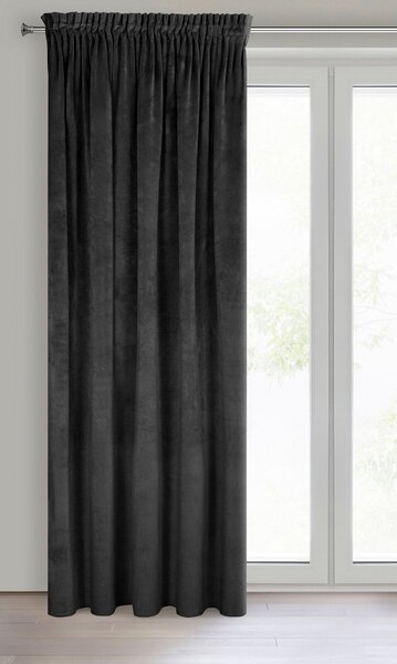 ZATEMŇOVACÍ ZÁVES NA PÁSKE VILLA 140X270 CM ČIERNA BS
