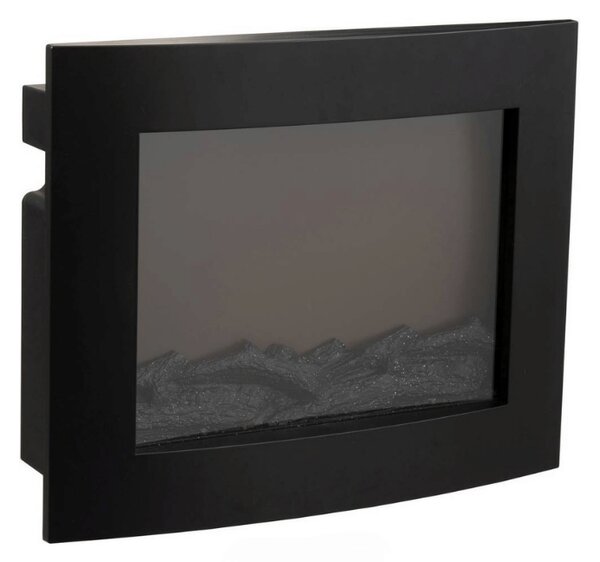 LED dekorácia moderný krb COZY WARM 40x50 cm, čierny