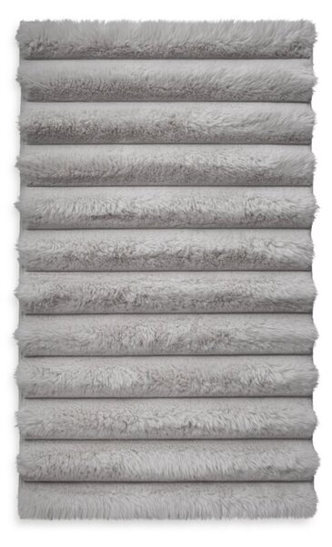 Dekorstudio Kožušinový koberec SOFT 50x80cm - strieborný