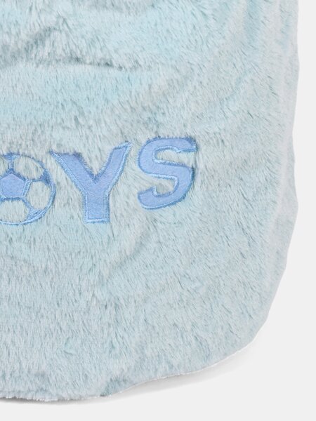 Sinsay - Úložný kôš s nápisom TOYS - svetlomodrá