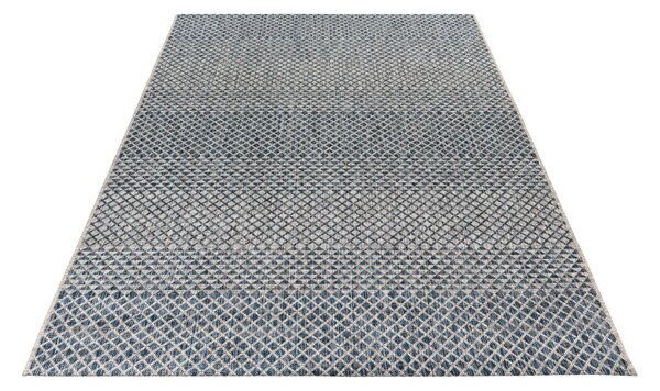 Obsession, Kusový koberec Nordic 877 navy – na von aj na doma, 80x150, modrá, chodba / predsieň