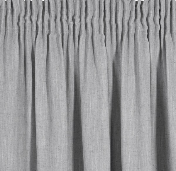 ZÁVES NA PÁSKE JUDYTA 140X300 CM STRIEBORNÁ