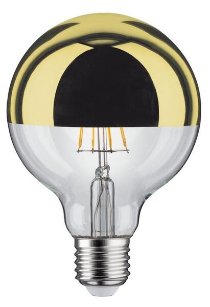Paulmann LED Stmievateľná žiarovka so zrkadlovým vrchlíkom E27/6,5W/230V + záruka 3 roky zadarmo