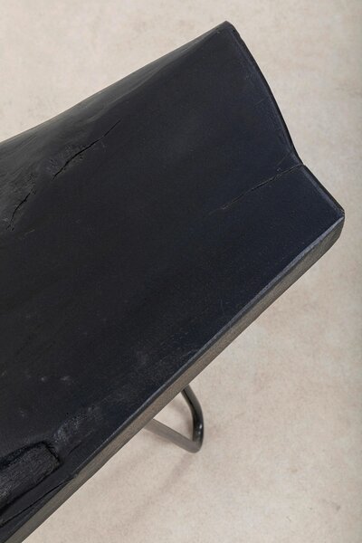 KONFERENČNÝ STOLÍK, čierna, drevo, kov, 100/40/40 cm Ambia Home - Stolíky do obývačky, Online Only