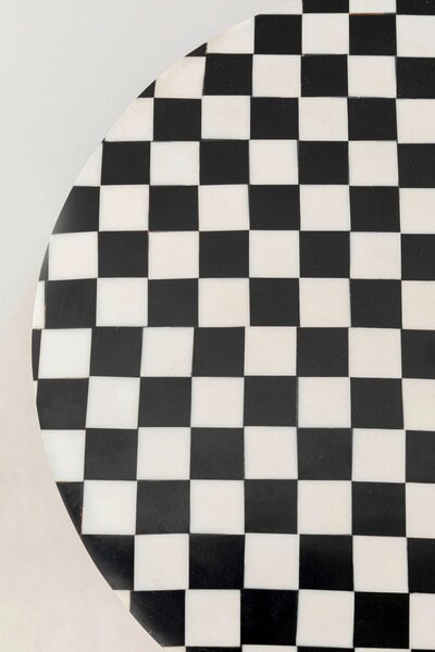 PRÍRUČNÝ STOLÍK, čierna, biela Kare-Design - Stolíky do obývačky, Online Only
