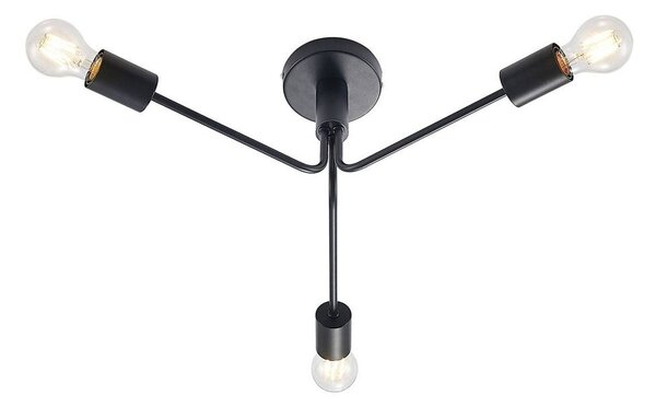 Lindby - Imonis 3 Stropné Lampa Black - Lampemesteren