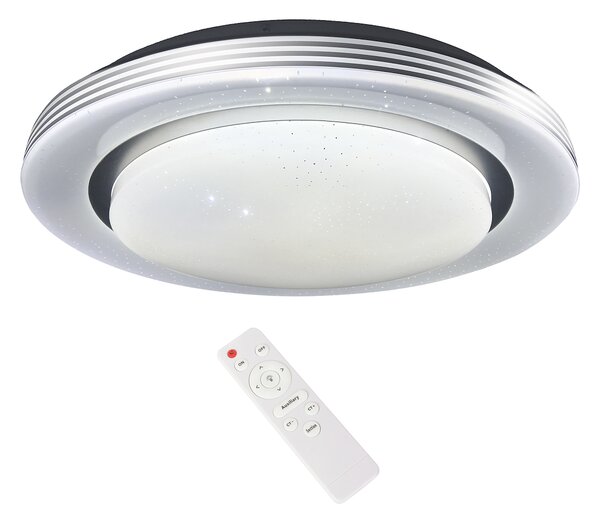 Stropné LED svietidlo Kelly, 1x LED 48w, 3000-6000k, b/s, s ovládačom
