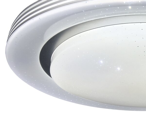Stropné LED svietidlo Kelly, 1x LED 48w, 3000-6000k, b/s, s ovládačom