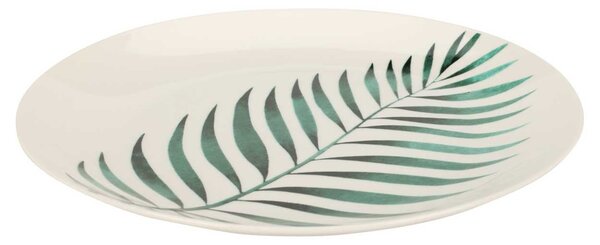 Porcelánový tanier Leafs1, (fi) 27 cm, listy