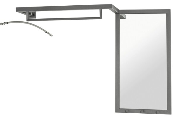 NÁSTENNÝ VEŠIAK, 108/75/26 cm - Online Only drobný nábytok, Online Only