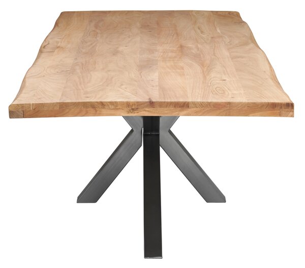 JEDÁLENSKÝ STÔL, akácia, prírodná farba, 220/100/76 cm P & B - Online Only jedálne, Online Only