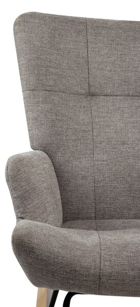 HOJDACIA STOLIČKA, textil, sivá P & B - Kreslá, Online Only
