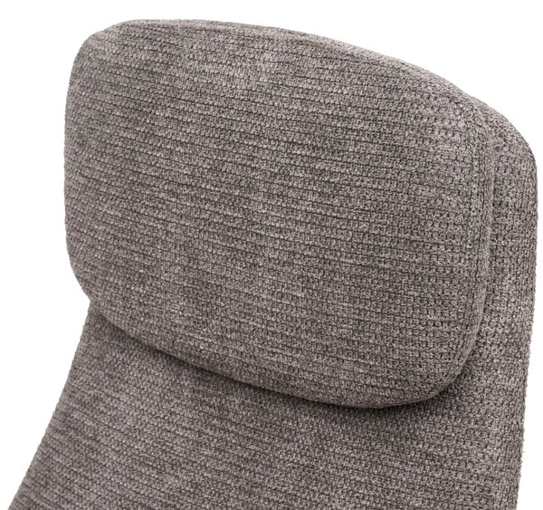 OTOČNÁ STOLIČKA, tkaná textília, čierna, taupe MID.YOU - Online Only kancelárie, Online Only