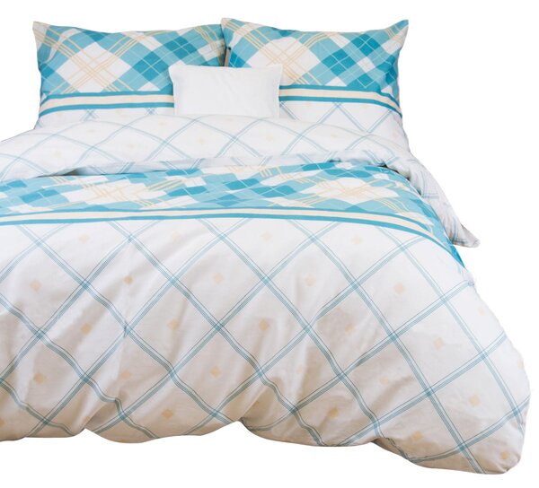 BAVLNENÉ OBLIEČKY COTTONLOVE 71466/1 200X220 CM, 2KS 70X80 CM VZOROVANÉ
