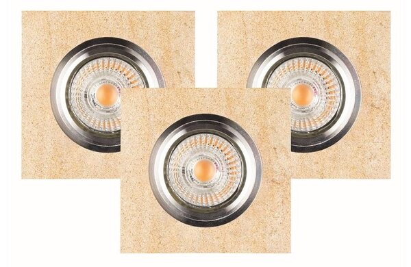 Spot-Light Spot-Light 2515339-SADA 3x LED Podhľadové svietidlo VITAR 1xGU10/5W/230V pieskovec SP0755 + záruka 3 roky zadarmo