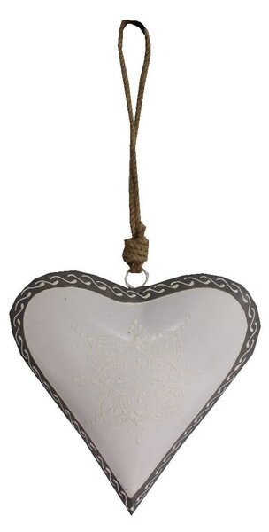 Dekoratívne srdce Antic Line Light Heart, 20 cm