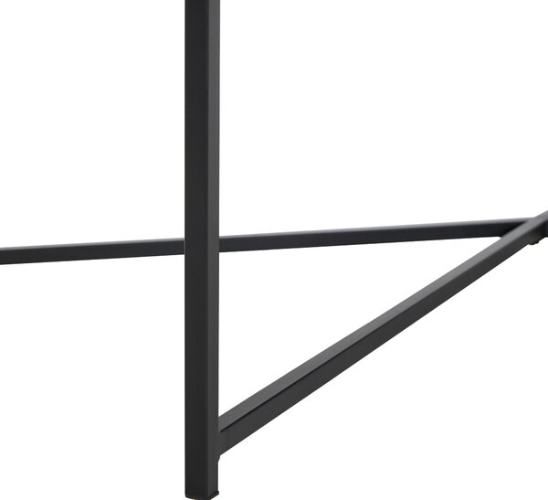 KONFERENČNÝ STOLÍK, čierna, kov, keramika, 120/43/60 cm Livetastic - Stolíky do obývačky, Online Only