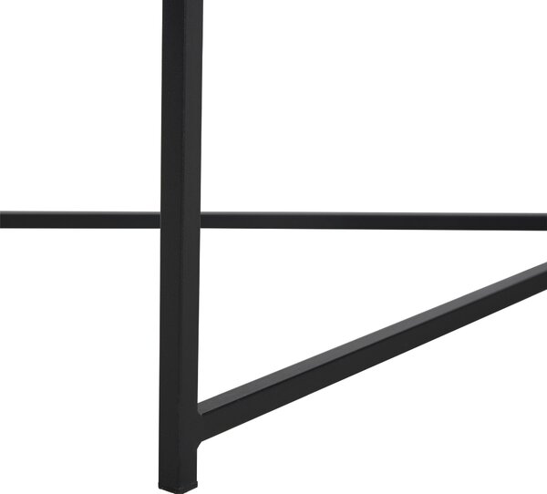KONFERENČNÝ STOLÍK, sivá, čierna, kov, keramika, 120/60/42 cm Livetastic - Stolíky do obývačky, Online Only
