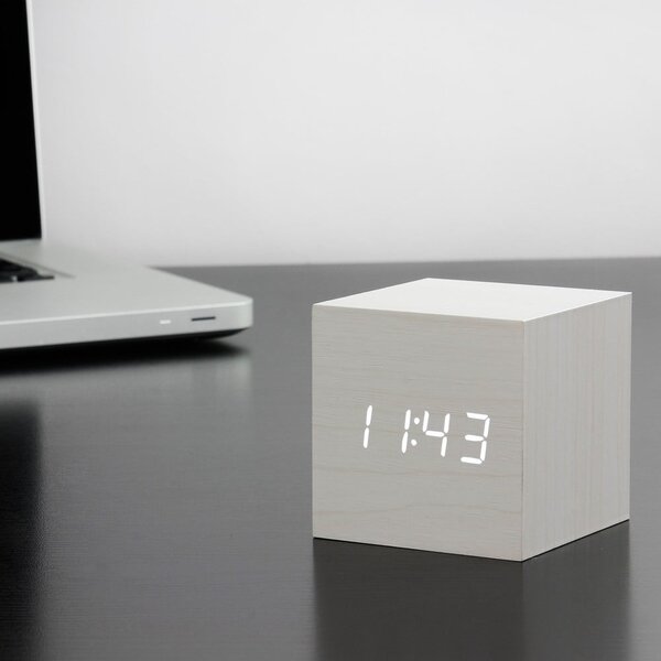 Digitálny budík Cube Click – Gingko