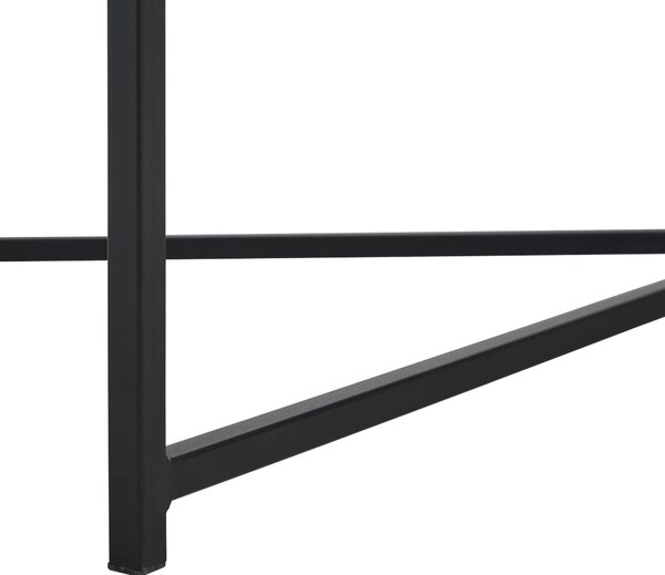 KONFERENČNÝ STOLÍK, čierna, biela, kov, keramika, 120/60/43 cm Livetastic - Stolíky do obývačky, Online Only