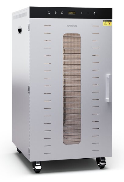 Klarstein MasterJerky 300 sušička, 2 000 W, 30 - 90 °C, 24h časovač, nehrdzavejúca oceľ