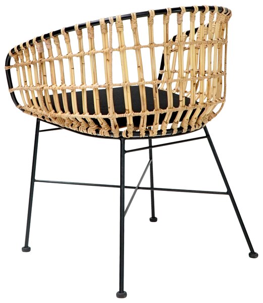 RATANOVÉ KRESLO, prírodné materiály, prírodná farba Livetastic - Kreslá, Online Only