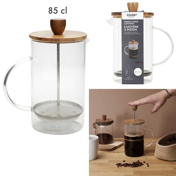 Kanvica na kávu Naturo 850 ml