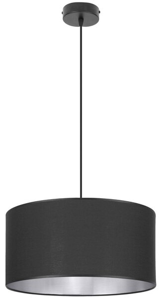 Závesné svietidlo Shade, 1x textilné tienidlo (výber z 2 farieb), (výber z 3 farieb konštrukcie), (fi 40cm), ch
