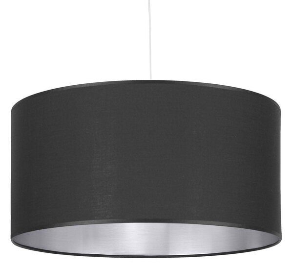 Závesné svietidlo Shade, 1x textilné tienidlo (výber z 2 farieb), (výber z 3 farieb konštrukcie), (fi 40cm), ch