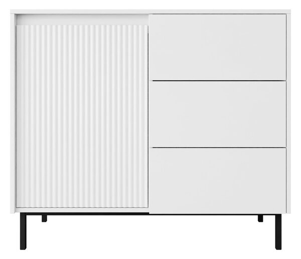 Mirjan24 Komoda Samker 1D3SZ, Farby: čierna 5903211333590